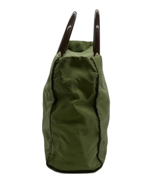 PRADA（プラダ）PRADA (プラダ) ハンドバッグ グリーンの古着・服飾アイテム