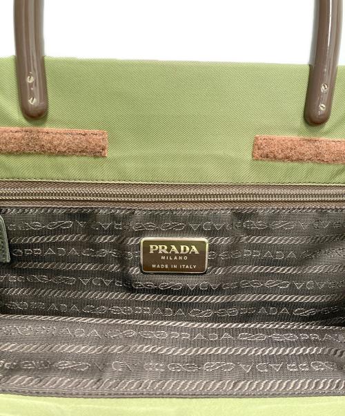 PRADA（プラダ）PRADA (プラダ) ハンドバッグ グリーンの古着・服飾アイテム