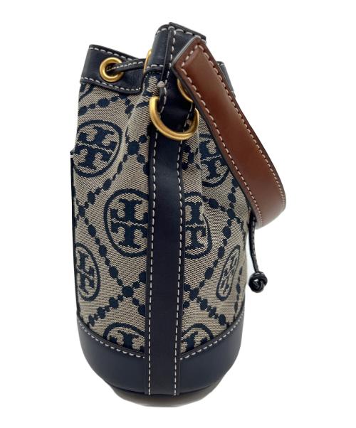 TORY BURCH（トリーバーチ）TORY BURCH (トリーバーチ) ショルダーバッグ ネイビー×グレーの古着・服飾アイテム