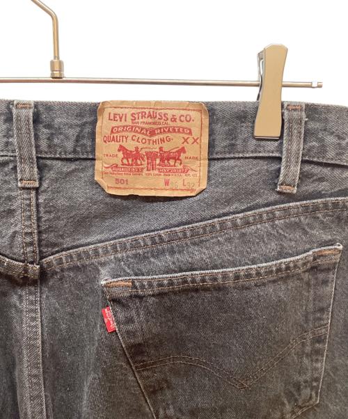 LEVI'S（リーバイス）LEVI'S (リーバイス) デニムパンツ/先染めブラック/501/88年6月製造/653/USA製 ブラック サイズ:W36L32の古着・服飾アイテム
