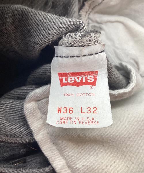 LEVI'S（リーバイス）LEVI'S (リーバイス) デニムパンツ/先染めブラック/501/88年6月製造/653/USA製 ブラック サイズ:W36L32の古着・服飾アイテム