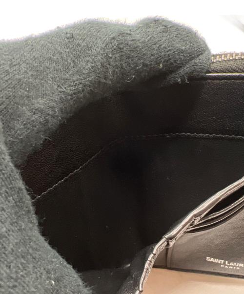 Yves Saint Laurent（イヴサンローラン）Yves Saint Laurent (イヴサンローラン) 2つ折り財布 ブラックの古着・服飾アイテム