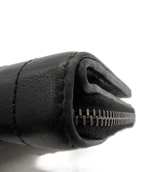 Yves Saint Laurent（イヴサンローラン）Yves Saint Laurent (イヴサンローラン) 2つ折り財布 ブラックの古着・服飾アイテム