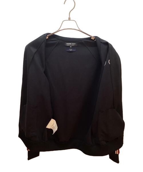 COMME des GARCONS HOMME DEUX（コムデギャルソン オム ドゥ）COMME des GARCONS HOMME DEUX (コムデギャルソン オム ドゥ) FRED PERRY (フレッドペリー) トラックジャケット ブラック サイズ:Mの古着・服飾アイテム