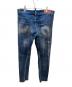 DSQUARED2 (ディースクエアード) ダメージデニムパンツ インディゴ サイズ:46：10000円
