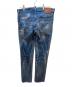 DSQUARED2 (ディースクエアード) ダメージデニムパンツ インディゴ サイズ:44：10000円