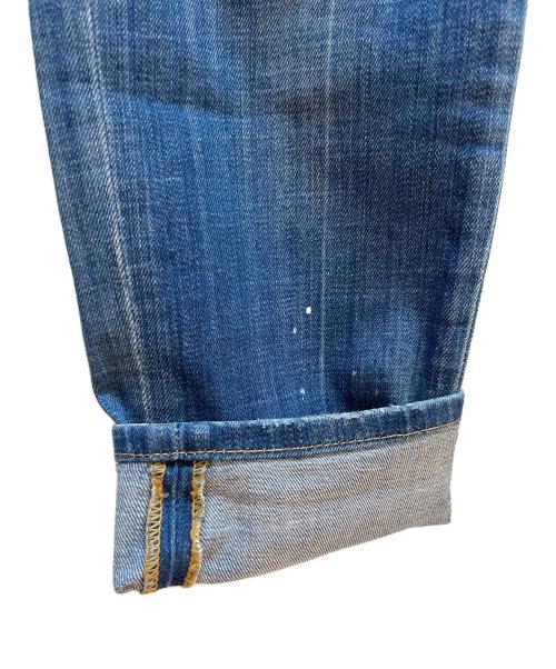 DSQUARED2（ディースクエアード）DSQUARED2 (ディースクエアード) ダメージデニムパンツ インディゴ サイズ:44の古着・服飾アイテム