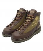 Danner×Mastermind JAPANダナー×マスターマインド ジャパン）の古着「Mastermind JAPAN　ワークブーツ」｜カーキ×ブラウン