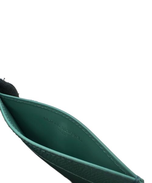 Maison Margiela（メゾンマルジェラ）Maison Margiela (メゾンマルジェラ) カードケース グリーンの古着・服飾アイテム