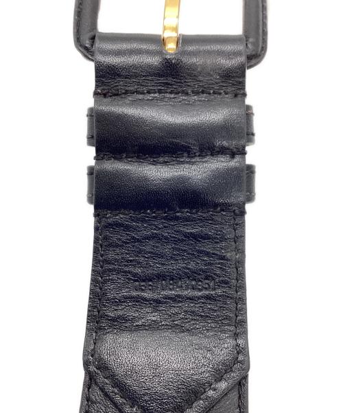 GUCCI（グッチ）GUCCI (グッチ) ベルト ブラック×レッドの古着・服飾アイテム