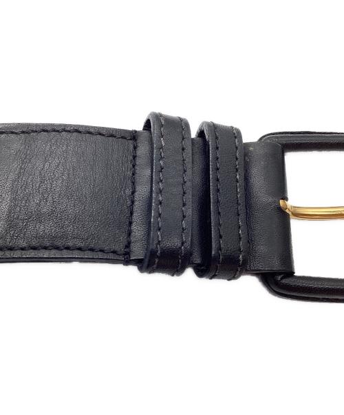 GUCCI（グッチ）GUCCI (グッチ) ベルト ブラック×レッドの古着・服飾アイテム
