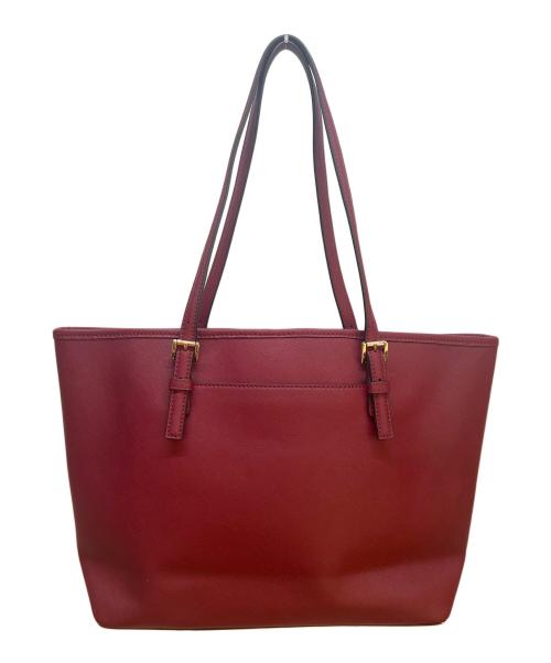 MICHAEL KORS（マイケル・コース）MICHAEL KORS (マイケルコース) トートバッグ レッドの古着・服飾アイテム