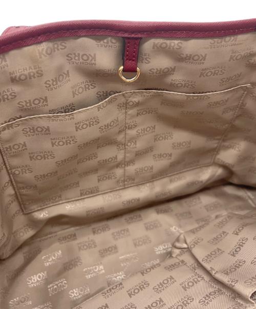 MICHAEL KORS（マイケル・コース）MICHAEL KORS (マイケルコース) トートバッグ レッドの古着・服飾アイテム