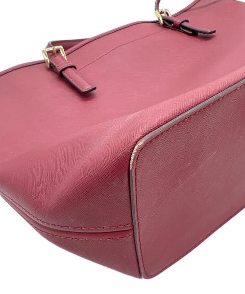 MICHAEL KORS（マイケル・コース）MICHAEL KORS (マイケルコース) トートバッグ レッドの古着・服飾アイテム