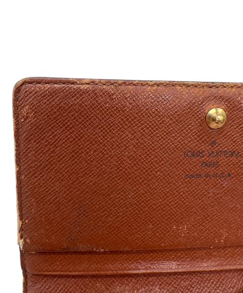 LOUIS VUITTON（ルイ ヴィトン）LOUIS VUITTON (ルイ ヴィトン) 2つ折り財布/モノグラム/ポルトモネ・ビエ・トレゾールの古着・服飾アイテム