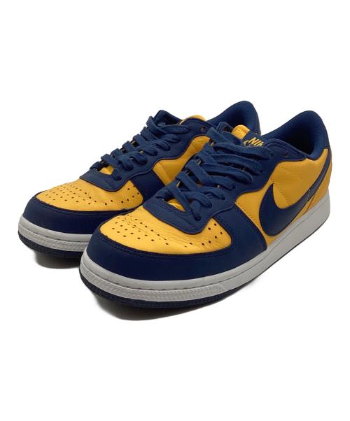 NIKE（ナイキ）NIKE (ナイキ) ローカットスニーカー オレンジ×ネイビー サイズ:26.5の古着・服飾アイテム
