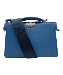 FENDI（フェンディ）の古着「2WAYショルダーバッグ」｜ブルー