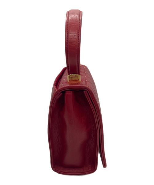 VALENTINO GARAVANI（ヴァレンティノ・ガラヴァーニ）VALENTINO GARAVANI (ヴァレンティノ・ガラヴァーニ) ハンドバッグ レッドの古着・服飾アイテム