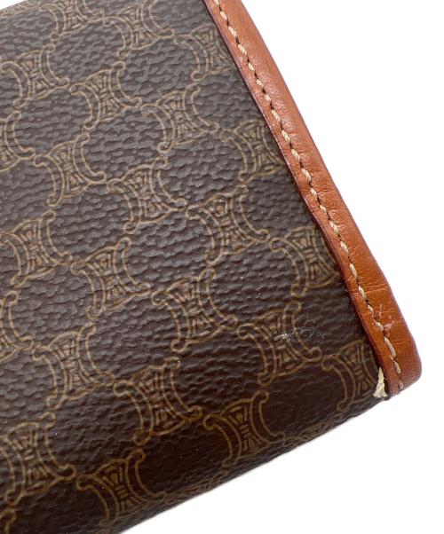 CELINE（セリーヌ）CELINE (セリーヌ) コスメポーチ ブラウンの古着・服飾アイテム