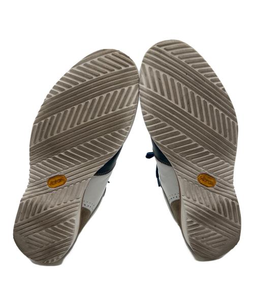 REGAL（リーガル）REGAL (リーガル) レザーシューズ ホワイト×グリーン サイズ:25cmの古着・服飾アイテム