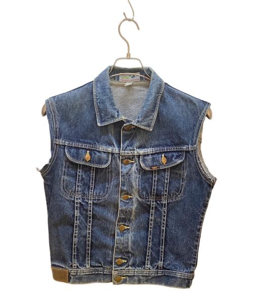 Lois（ロイス）Lois (ロイス) デニムベスト インディゴ サイズ:Mの古着・服飾アイテム