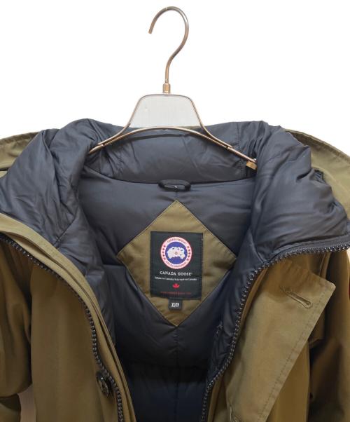 CANADA GOOSE（カナダグース）CANADA GOOSE (カナダグース) ダウンジャケット／ジャスパーパーカー カーキ サイズ:XSの古着・服飾アイテム