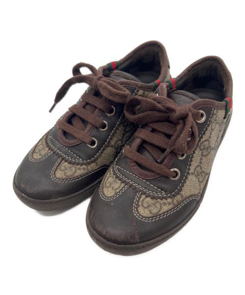 GUCCI（グッチ）GUCCI (グッチ) スニーカー ベージュ サイズ:30の古着・服飾アイテム