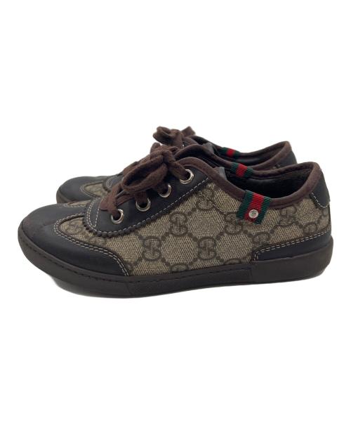 GUCCI（グッチ）GUCCI (グッチ) スニーカー ベージュ サイズ:30の古着・服飾アイテム