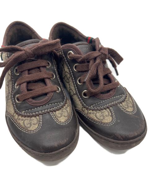 GUCCI（グッチ）GUCCI (グッチ) スニーカー ベージュ サイズ:30の古着・服飾アイテム