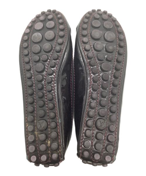 LOUIS VUITTON（ルイ ヴィトン）LOUIS VUITTON (ルイ ヴィトン) ドライビングシューズ パープル サイズ:22.5cmの古着・服飾アイテム
