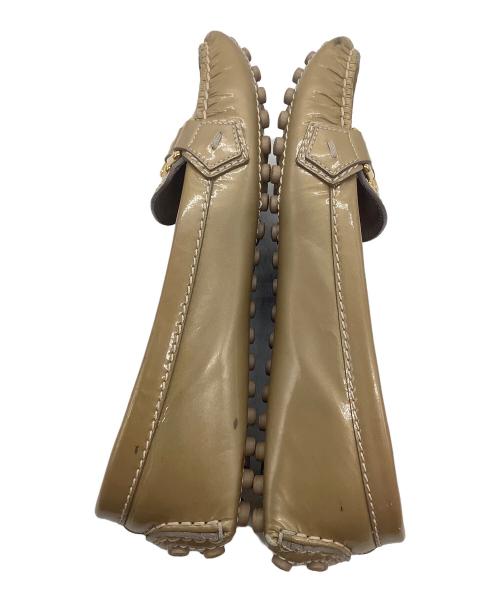 LOUIS VUITTON（ルイ ヴィトン）LOUIS VUITTON (ルイ ヴィトン) ドライビングシューズ ベージュ サイズ:22cmの古着・服飾アイテム