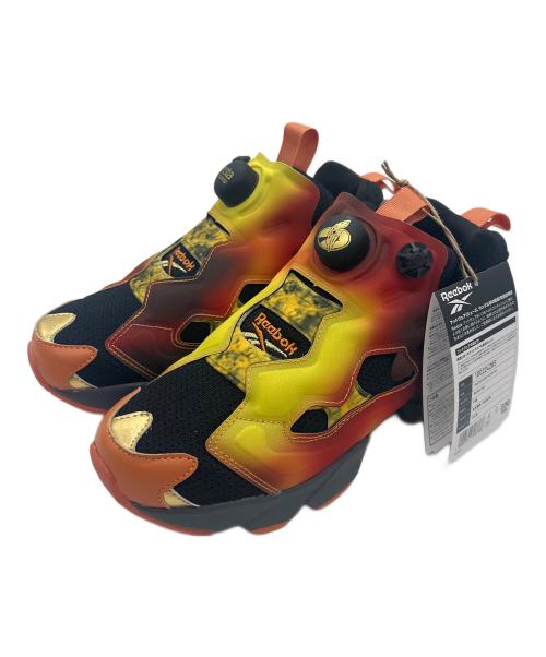 REEBOK（リーボック）REEBOK (リーボック) ローカットスニーカー/INSTAPUMP FURY 94 ”MAGMA” イエロー×オレンジ×ブラック サイズ:23ｃｍ 未使用品の古着・服飾アイテム