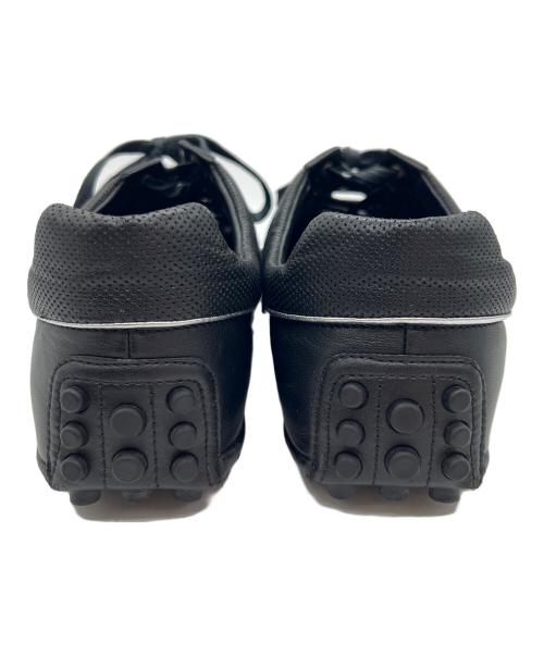 GUCCI（グッチ）GUCCI (グッチ) ドライビングシューズ ブラック×グリーン サイズ:25.5cmの古着・服飾アイテム