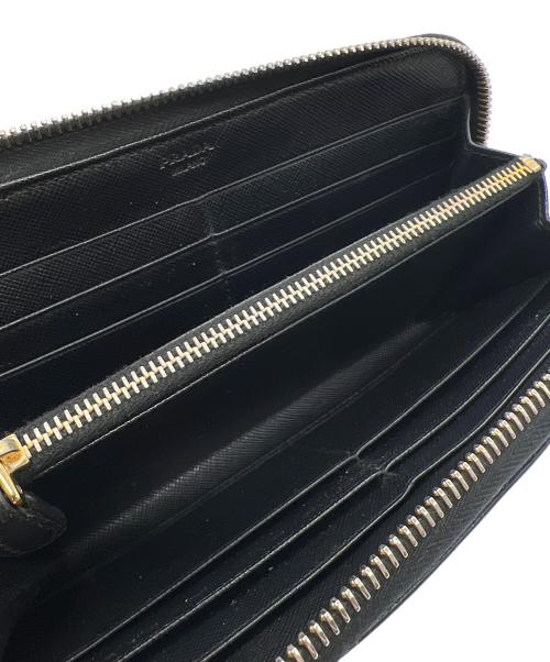 PRADA（プラダ）PRADA (プラダ) 長財布 ブラックの古着・服飾アイテム