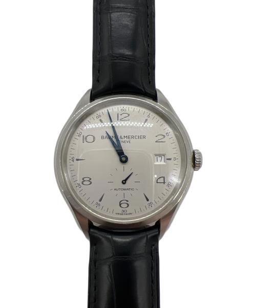 BAUME & MERCIER（ボームアンドメルシエ）BAUME & MERCIER (ボームアンドメルシエ) 腕時計/自動巻き/クリフトン ホワイトの古着・服飾アイテム