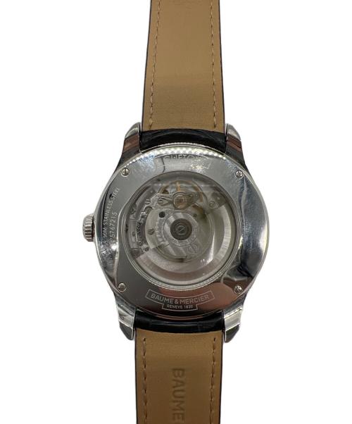 BAUME & MERCIER（ボームアンドメルシエ）BAUME & MERCIER (ボームアンドメルシエ) 腕時計/自動巻き/クリフトン ホワイトの古着・服飾アイテム