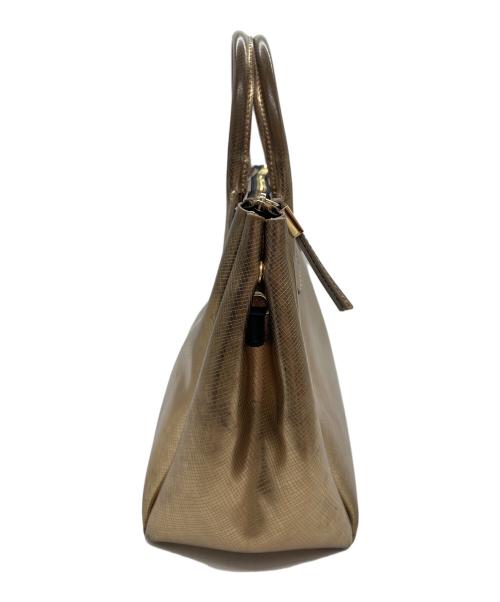 GIANNI CHIARINI（ジャンニ キアリーニ）GIANNI CHIARINI (ジャンニ キアリーニ) ハンドバッグ ゴールドの古着・服飾アイテム