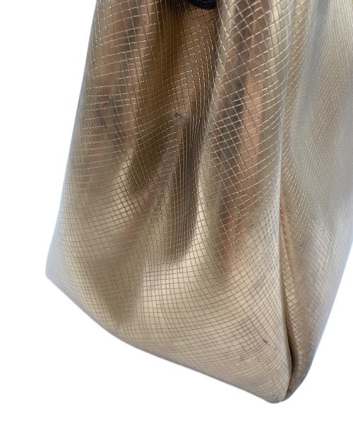 GIANNI CHIARINI（ジャンニ キアリーニ）GIANNI CHIARINI (ジャンニ キアリーニ) ハンドバッグ ゴールドの古着・服飾アイテム