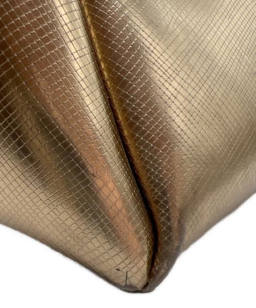 GIANNI CHIARINI（ジャンニ キアリーニ）GIANNI CHIARINI (ジャンニ キアリーニ) ハンドバッグ ゴールドの古着・服飾アイテム