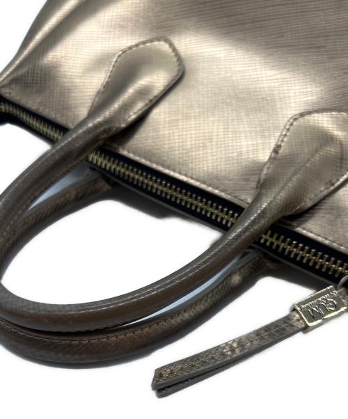 GIANNI CHIARINI（ジャンニ キアリーニ）GIANNI CHIARINI (ジャンニ キアリーニ) ハンドバッグ ゴールドの古着・服飾アイテム