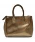 GIANNI CHIARINI (ジャンニ キアリーニ) ハンドバッグ ゴールド：12000円