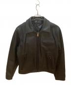 Schottショット）の古着「レザートラッカージャケット」｜ブラック