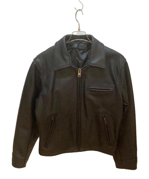Schott（ショット）Schott (ショット) レザートラッカージャケット ブラック サイズ:Mの古着・服飾アイテム