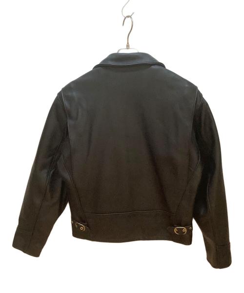 Schott（ショット）Schott (ショット) レザートラッカージャケット ブラック サイズ:Mの古着・服飾アイテム