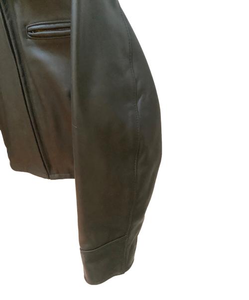 Schott（ショット）Schott (ショット) レザートラッカージャケット ブラック サイズ:Mの古着・服飾アイテム