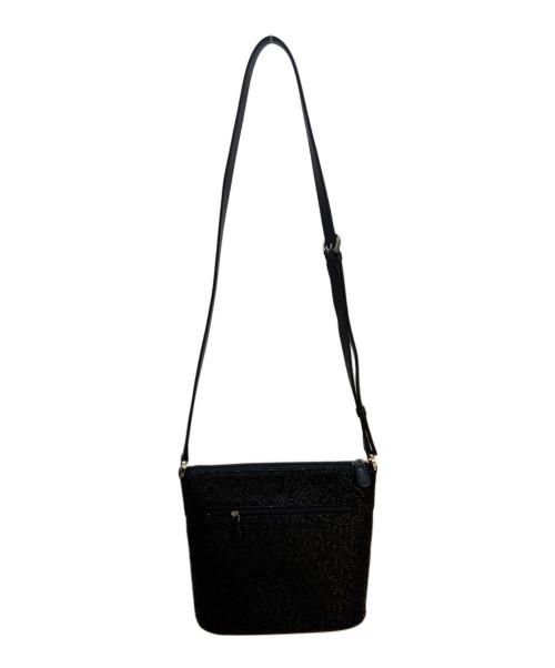 印傳屋（インデンヤ）印傳屋 (インデンヤ) ショルダーバッグ ブラックの古着・服飾アイテム