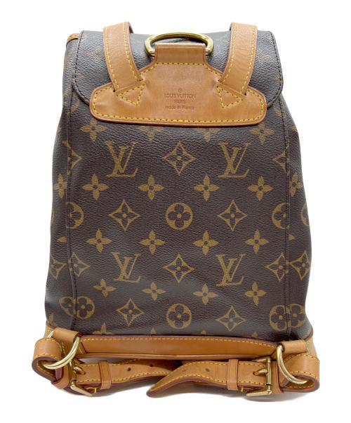 LOUIS VUITTON（ルイ ヴィトン）LOUIS VUITTON (ルイ ヴィトン) リュック/モノグラム・モンスリMM ブラウンの古着・服飾アイテム