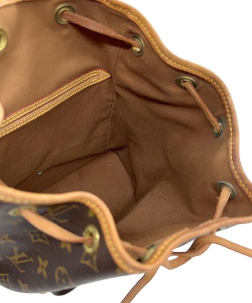 LOUIS VUITTON（ルイ ヴィトン）LOUIS VUITTON (ルイ ヴィトン) リュック/モノグラム・モンスリMM ブラウンの古着・服飾アイテム