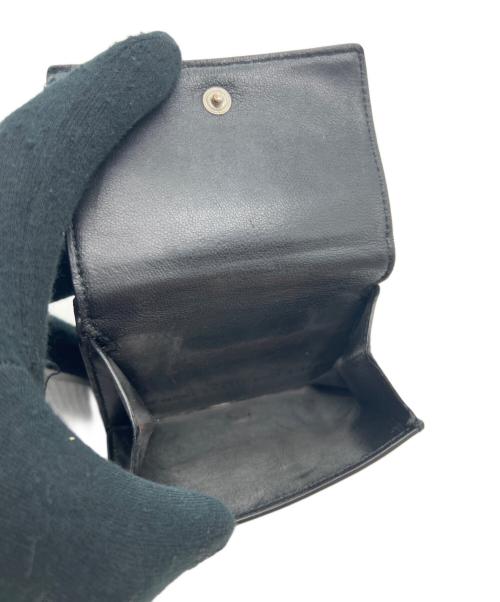 BALENCIAGA（バレンシアガ）BALENCIAGA (バレンシアガ) コンパクトウォレット/CASH Mini Wallet ブラックの古着・服飾アイテム