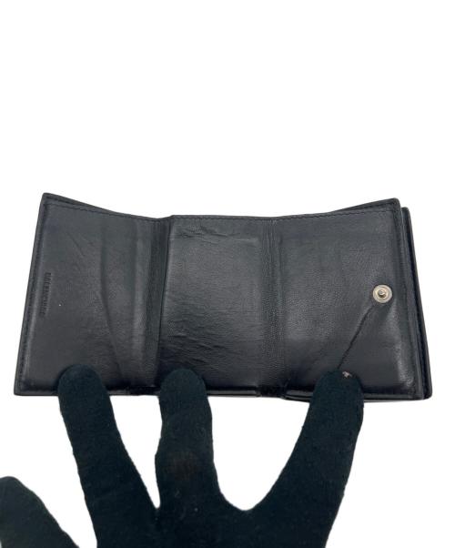 BALENCIAGA（バレンシアガ）BALENCIAGA (バレンシアガ) コンパクトウォレット/CASH Mini Wallet ブラックの古着・服飾アイテム